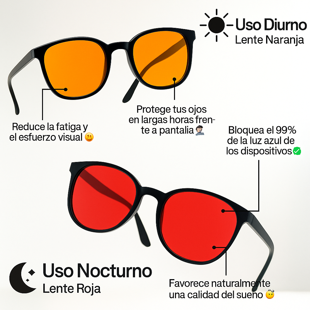 [2x1] LENTES SOLUNA - BLUE LIGHT BLOCKER